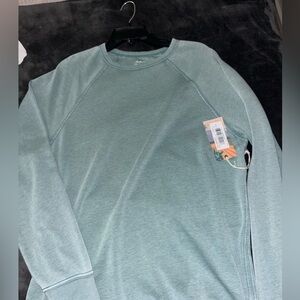 Brand new True Grit green crew neck
